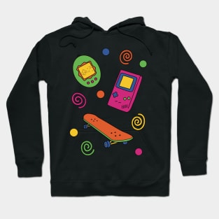 ‘90s Kid Print Hoodie